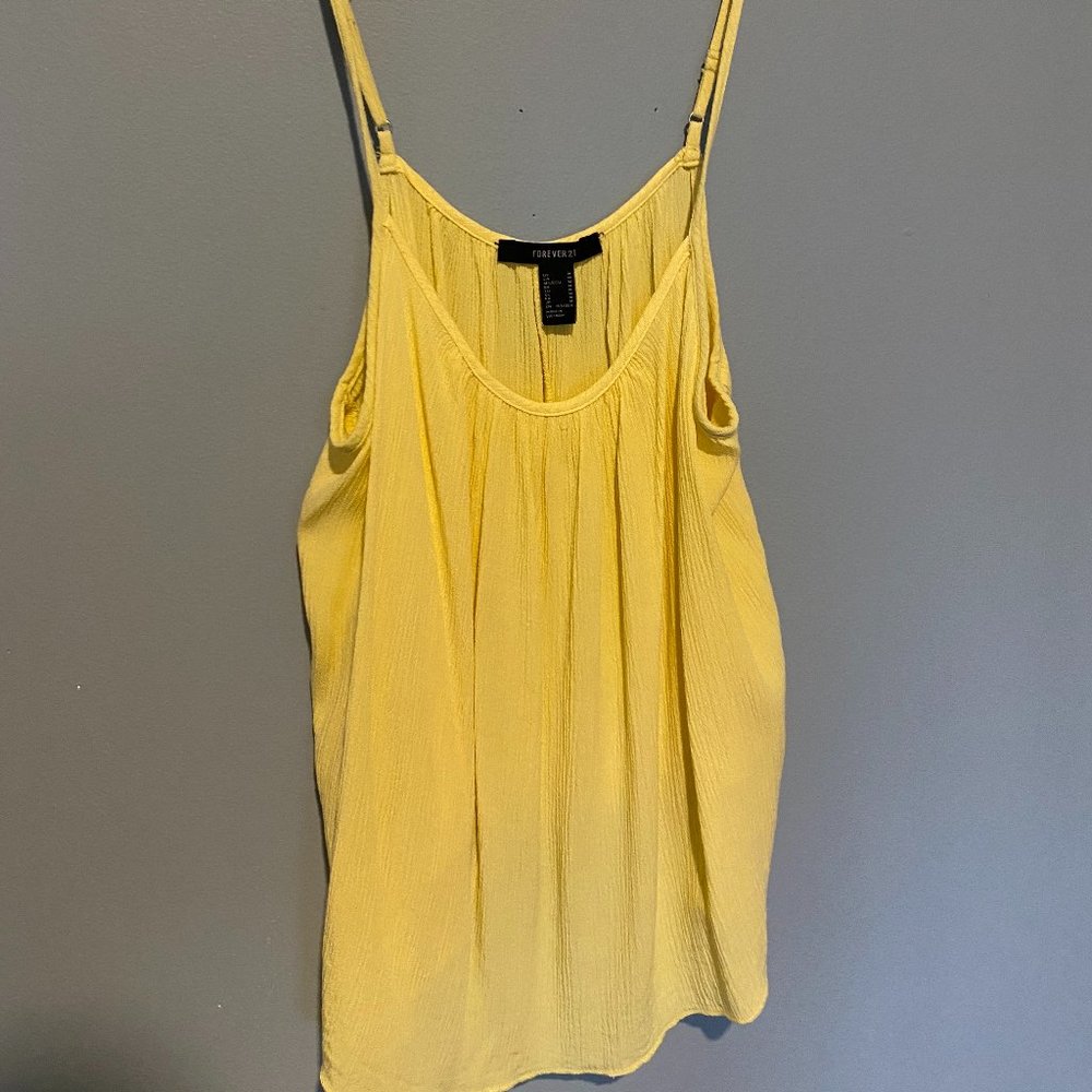Yellow Tank Top